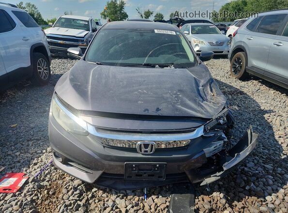 19XFC1F30GE041173 2016 HONDA CIVIC Gray Widok z przodu