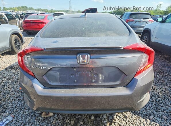 19XFC1F30GE041173 2016 HONDA CIVIC Gray Widok z tyłu