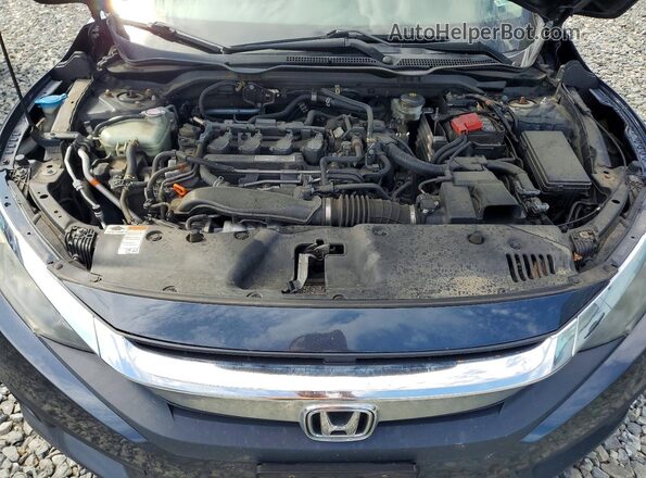 19XFC1F30HE016310 2017 HONDA CIVIC Синий Вид задней части салона