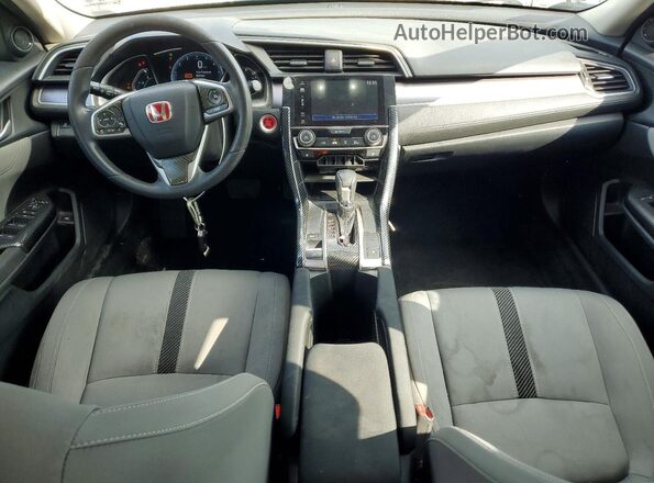 19XFC1F30HE016310 2017 HONDA CIVIC Синий Вид панели приборов