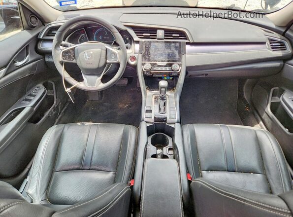 19XFC1F30HE024164 2017 HONDA CIVIC Black Առջևի վահանակի տեսք