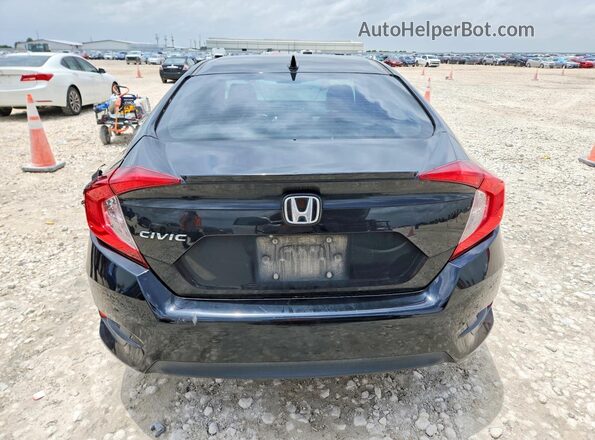 19XFC1F30HE024164 2017 HONDA CIVIC Black Հետևի տեսք