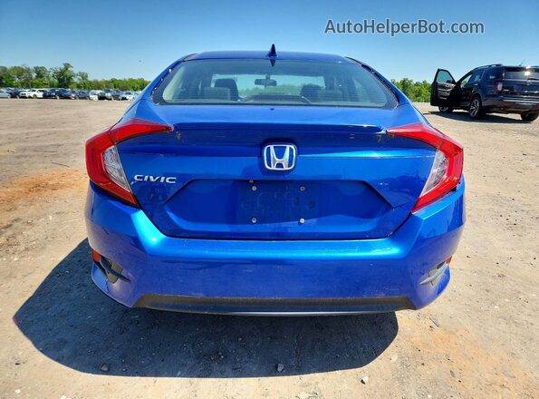 19XFC1F30HE203546 2017 HONDA CIVIC Blue Вид ззаду