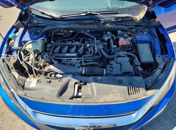 19XFC1F30HE203546 2017 HONDA CIVIC Blue Вид задньої частини салону