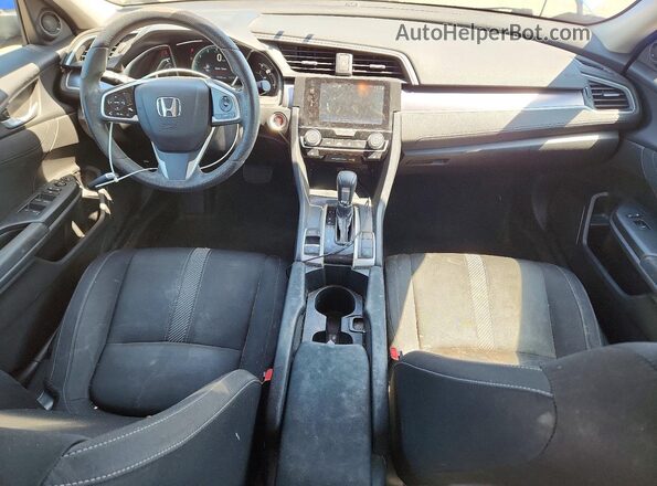 19XFC1F30HE203546 2017 HONDA CIVIC Blue Вид панелі приладів