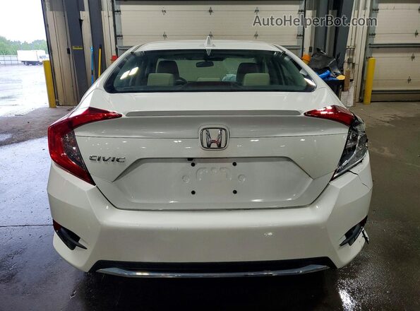 19XFC1F30KE001555 2019 HONDA CIVIC White Vista trasera