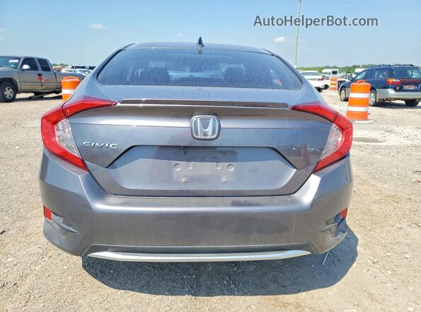 19XFC1F30LE003890 2020 HONDA CIVIC Gray უკანა ხედი