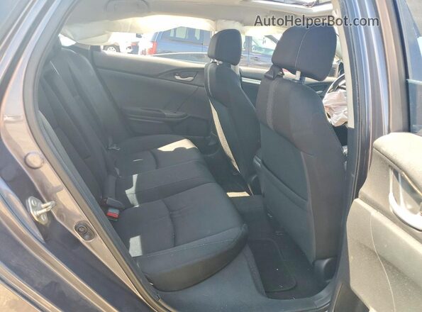 19XFC1F30LE003890 2020 HONDA CIVIC Gray უკანა სავარძლების ხედი