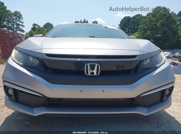 19XFC1F30LE020365 2020 HONDA CIVIC Silver Вид задньої частини салону
