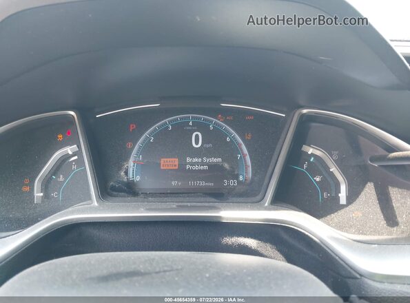 19XFC1F30LE020365 2020 HONDA CIVIC Silver Вид задніх сидінь