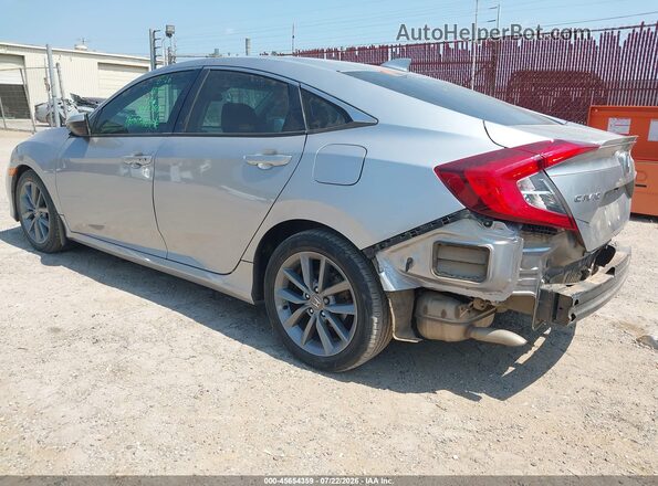 19XFC1F30LE020365 2020 HONDA CIVIC Silver Задня ліва чверть