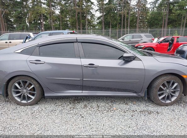 19XFC1F30LE217942 2020 HONDA CIVIC Серый Вид задней части салона