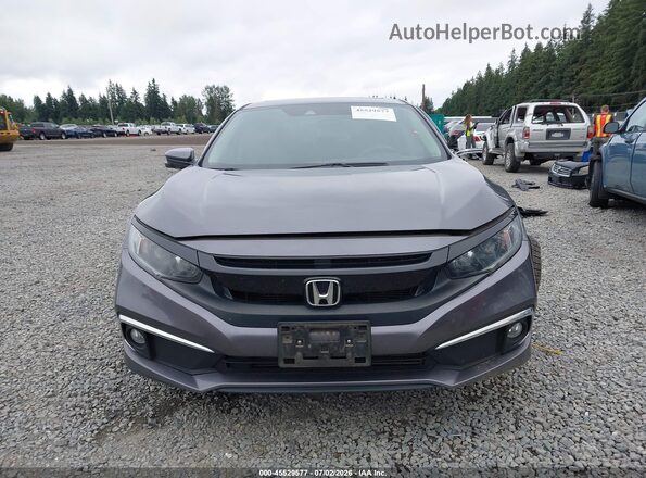 19XFC1F30LE217942 2020 HONDA CIVIC Серый Вид щитка приборов