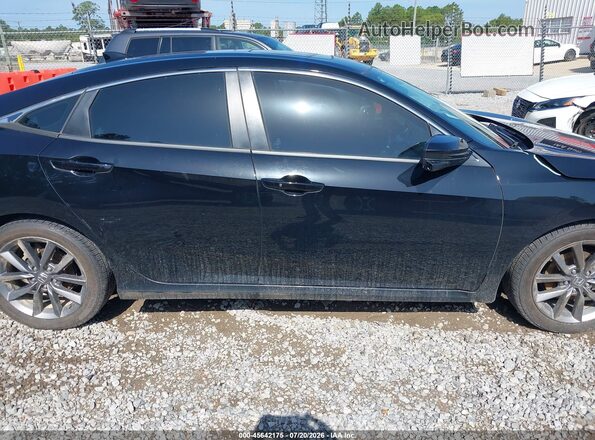 19XFC1F30ME010047 2021 HONDA CIVIC Black Սալոնի հետևի տեսք