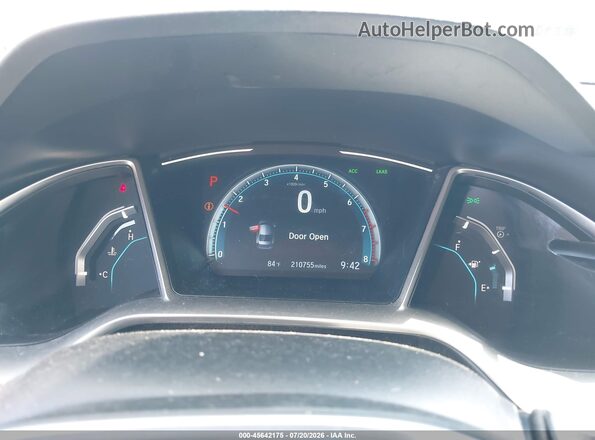19XFC1F30ME010047 2021 HONDA CIVIC Black Հետևի նստատեղերի տեսք