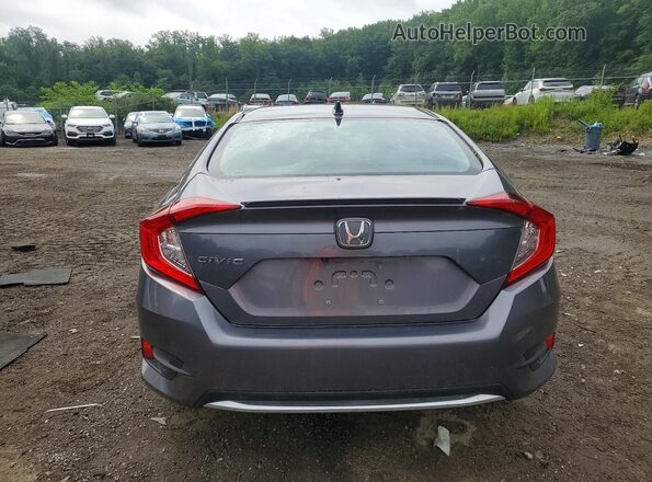 19XFC1F30ME202004 2021 HONDA CIVIC Gray Widok z tyłu