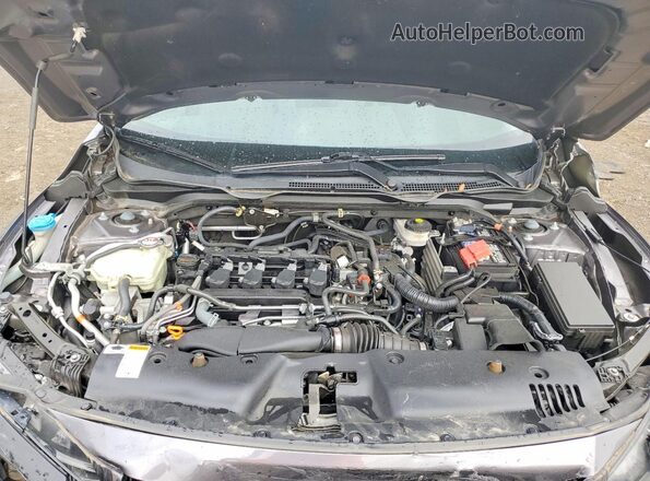 19XFC1F30ME202004 2021 HONDA CIVIC Gray Widok wnętrza z tyłu