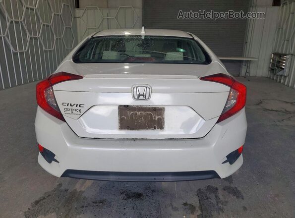 19XFC1F31GE007582 2016 HONDA CIVIC White Вид ззаду