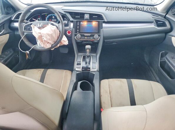 19XFC1F31GE007582 2016 HONDA CIVIC White Вид панелі приладів