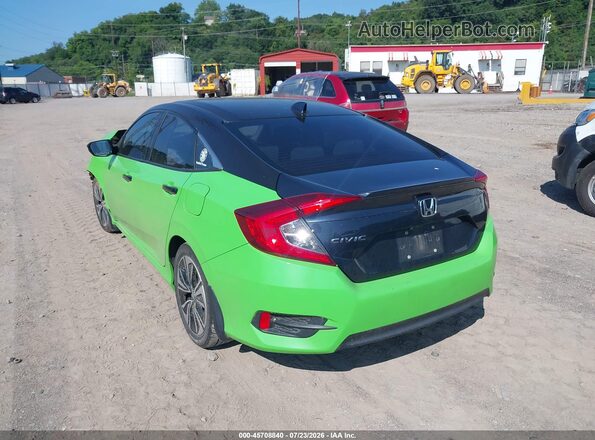 19XFC1F31GE038895 2016 HONDA CIVIC Green Հետևի ձախ