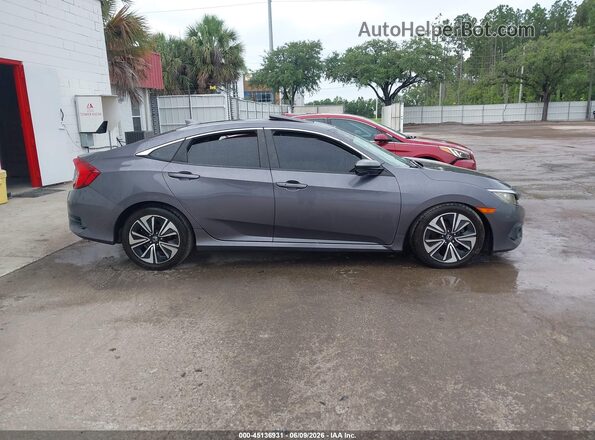 19XFC1F31GE217471 2016 HONDA CIVIC Gray Вид задньої частини салону