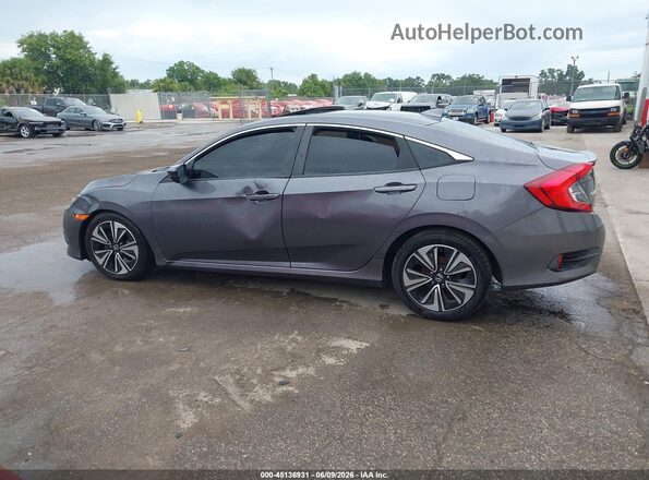 19XFC1F31GE217471 2016 HONDA CIVIC Gray Панорамний вид салону 360°