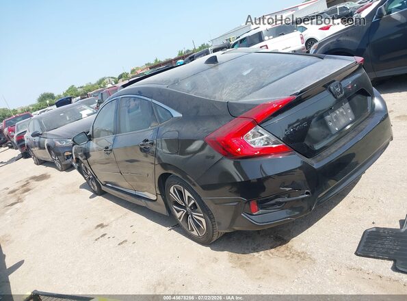 19XFC1F31HE020415 2017 HONDA CIVIC Черный Задняя левая четверть