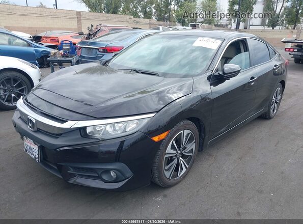 19XFC1F31JE200550 2018 HONDA CIVIC Черный Передняя левая четверть