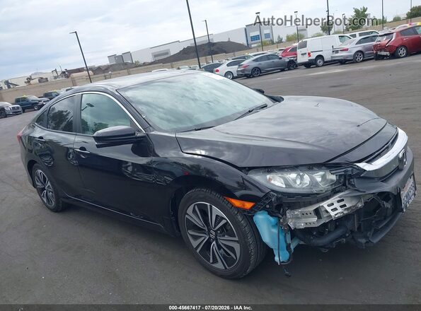 19XFC1F31JE200550 2018 HONDA CIVIC Черный Вид задней части салона