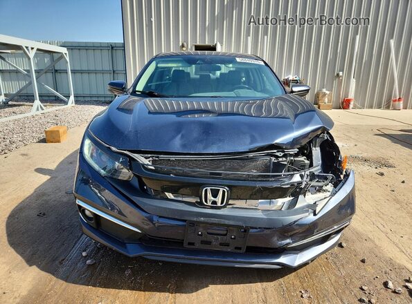 19XFC1F31KE014640 2019 HONDA CIVIC Blue წინა ხედი