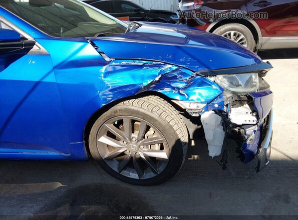 19XFC1F31KE213719 2019 HONDA CIVIC Blue Widok z przodu