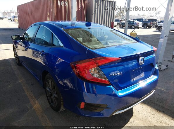 19XFC1F31KE213719 2019 HONDA CIVIC Blue Tył lewy