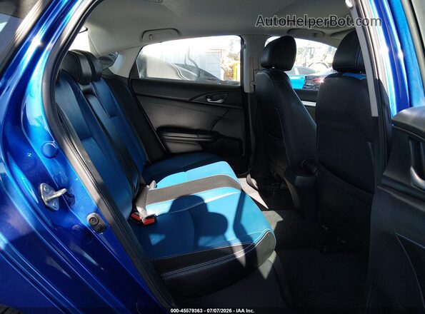 19XFC1F31KE213719 2019 HONDA CIVIC Blue Widok naklejki z numerem VIN