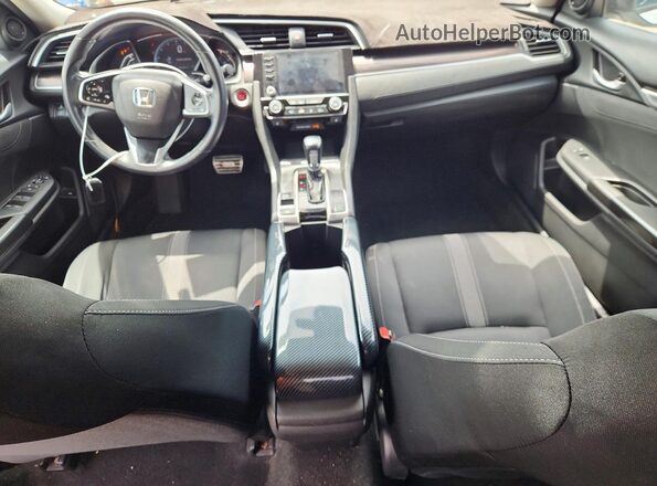 19XFC1F31LE007382 2020 HONDA CIVIC White Dashboard view