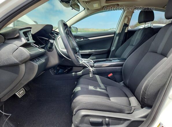 19XFC1F31LE007382 2020 HONDA CIVIC White Front interior view