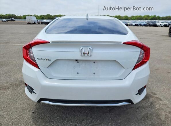 19XFC1F31LE007382 2020 HONDA CIVIC White Rear view