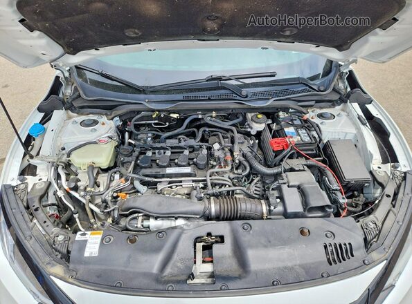 19XFC1F31LE007382 2020 HONDA CIVIC White Rear interior view