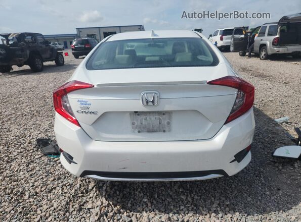19XFC1F31LE013828 2020 HONDA CIVIC White Հետևի տեսք