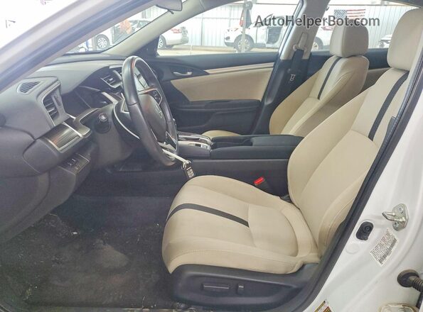 19XFC1F31LE215696 2020 HONDA CIVIC White Սալոնի դիմացի տեսք