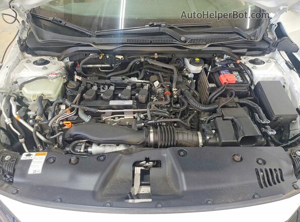 19XFC1F31LE215696 2020 HONDA CIVIC White Սալոնի հետևի տեսք
