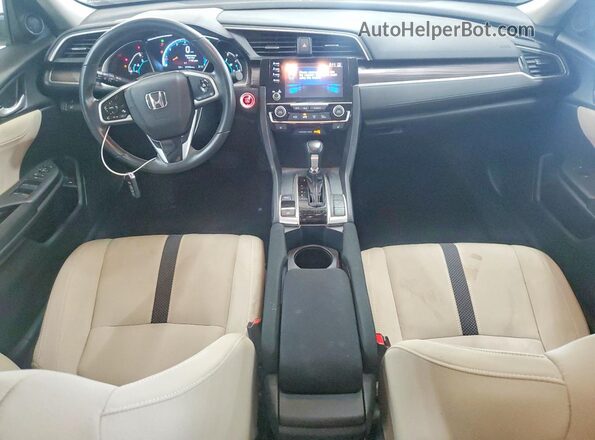 19XFC1F31LE215696 2020 HONDA CIVIC White Առջևի վահանակի տեսք