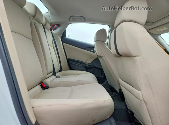 19XFC1F31LE220526 2020 HONDA CIVIC White Rear seats view