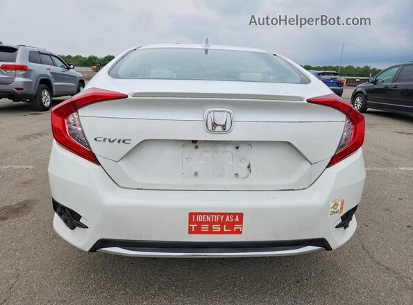 19XFC1F31LE220526 2020 HONDA CIVIC White Rear view