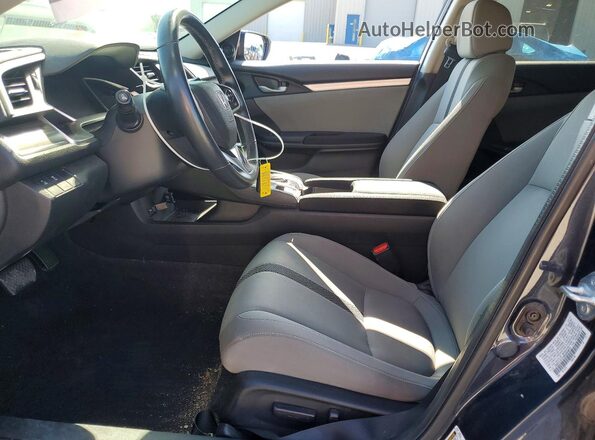 19XFC1F31ME004872 2021 HONDA CIVIC Gray Vista interior delantera