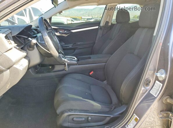 19XFC1F31ME204585 2021 HONDA CIVIC Угольный Вид салона спереди