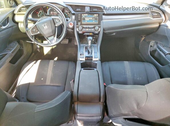 19XFC1F31ME204585 2021 HONDA CIVIC Угольный Вид панели приборов