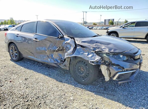 19XFC1F31ME204585 2021 HONDA CIVIC Угольный Передняя правая четверть