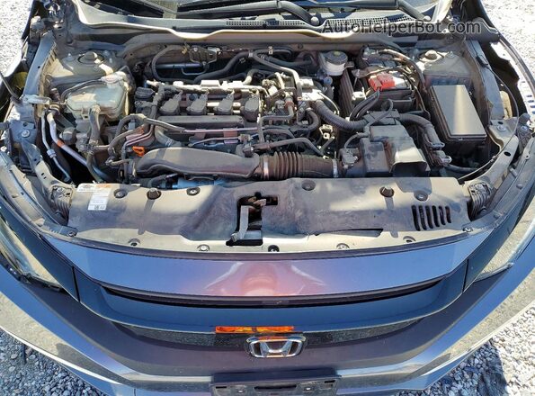 19XFC1F31ME204585 2021 HONDA CIVIC Угольный Вид задней части салона