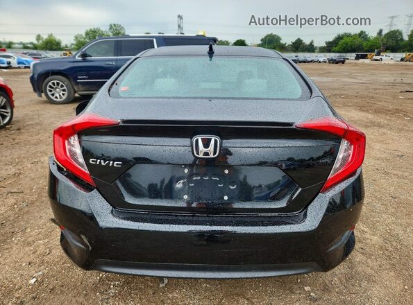 19XFC1F32GE023516 2016 HONDA CIVIC Black Вид ззаду