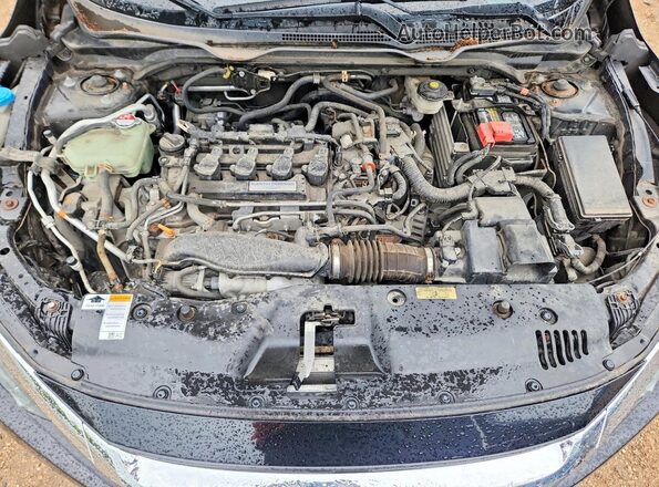 19XFC1F32GE023516 2016 HONDA CIVIC Black Вид задньої частини салону